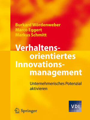 cover image of Verhaltensorientiertes Innovationsmanagement